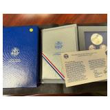 1986-S Statue of Liberty Silver Prestige Mint Set in Original U.S. Mint Package with COA - Greysheet Wholesale Value is $72.97