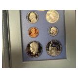 1986-S Statue of Liberty Silver Prestige Mint Set in Original U.S. Mint Package with COA - Greysheet Wholesale Value is $72.97