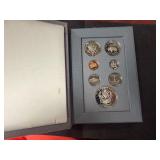 1991-S Mount Rushmore Silver Prestige Mint Set in Original U.S. Mint Package with COA - Greysheet Wholesale Value is $80.62