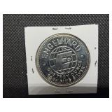 1983 BU 1 Oz. Silver Engelhard Prospector -- Hard to Find!