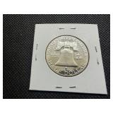 1961 Proof Franklin Silver Half Dollar