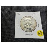 1962 Proof Franklin Silver Half Dollar
