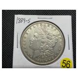 1889-S Silver Morgan Dollar