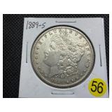 1889-S Silver Morgan Dollar