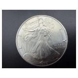 1995 Beautiful Uncirculated 1 Oz. Silver American Eagle