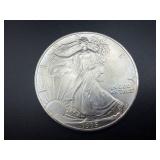 1995 Beautiful Uncirculated 1 Oz. Silver American Eagle
