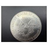 1995 Beautiful Uncirculated 1 Oz. Silver American Eagle
