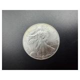 2001 Beautiful Uncirculated 1 Oz. Silver American Eagle