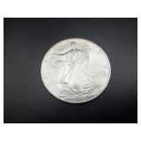 2001 Beautiful Uncirculated 1 Oz. Silver American Eagle
