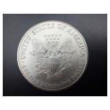 2004 Beautiful Uncirculated 1 Oz. Silver American Eagle