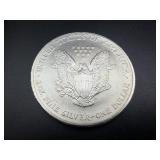 2004 Beautiful Uncirculated 1 Oz. Silver American Eagle