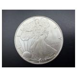 2007 Beautiful Uncirculated 1 Oz. Silver American Eagle