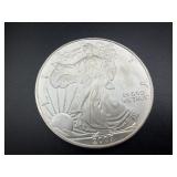 2007 Beautiful Uncirculated 1 Oz. Silver American Eagle