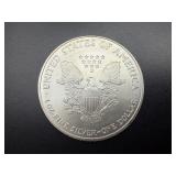 2007 Beautiful Uncirculated 1 Oz. Silver American Eagle
