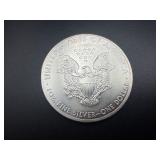 2015 Beautiful Toned Uncirculated 1 Oz. Silver American Eagle