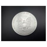 2016 Beautiful Toned Uncirculated 1 Oz. Silver American Eagle