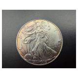 2019 Beautiful Uncirculated 1 Oz. Silver American Eagle
