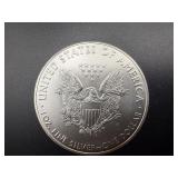 2020 Beautiful Uncirculated 1 Oz. Silver American Eagle
