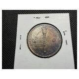 Better Date 1936 Toned Norfolk Commemorative Silver Half Dollar - Greysheet Wholesale Price for an XF40 is $215