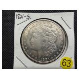 1921-S Silver Morgan Dollar