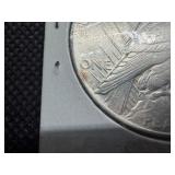 1922-D Silver Peace Dollar Marked AU when Purchased