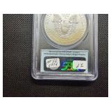 2013 1 Oz. First Strike Silver American Eagle  PCGS MS70 - Perfect Grade Coin!!
