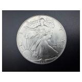 First Year of Issue 1986 Beautiful Uncirculated 1 Oz. Silver American Eagle