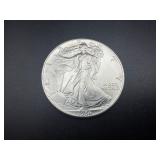 First Year of Issue 1986 Beautiful Uncirculated 1 Oz. Silver American Eagle