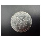 First Year of Issue 1986 Beautiful Uncirculated 1 Oz. Silver American Eagle