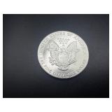 First Year of Issue 1986 Beautiful Uncirculated 1 Oz. Silver American Eagle