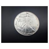 1988 Beautiful Uncirculated 1 Oz. Silver American Eagle