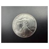 1990 Beautiful Uncirculated 1 Oz. Silver American Eagle