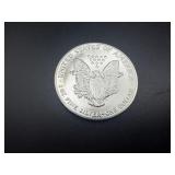 1990 Beautiful Uncirculated 1 Oz. Silver American Eagle