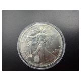 1992 Beautiful Uncirculated 1 Oz. Silver American Eagle