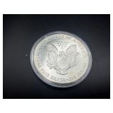 1992 Beautiful Uncirculated 1 Oz. Silver American Eagle