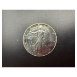 1993 Beautiful Uncirculated 1 Oz. Silver American Eagle