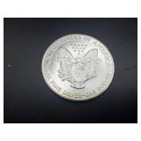 1993 Beautiful Uncirculated 1 Oz. Silver American Eagle