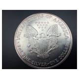 1994 Beautiful Uncirculated 1 Oz. Silver American Eagle