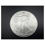 1999 Beautiful Uncirculated 1 Oz. Silver American Eagle