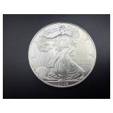 2008 Beautiful Uncirculated 1 Oz. Silver American Eagle