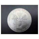 2008 Beautiful Uncirculated 1 Oz. Silver American Eagle