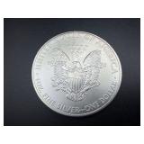 2008 Beautiful Uncirculated 1 Oz. Silver American Eagle