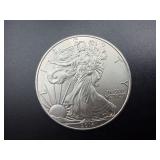 2014 Beautiful Uncirculated 1 Oz. Silver American Eagle