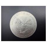 2014 Beautiful Uncirculated 1 Oz. Silver American Eagle