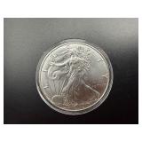 2018 Beautiful Uncirculated 1 Oz. Silver American Eagle