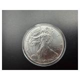 2018 Beautiful Uncirculated 1 Oz. Silver American Eagle