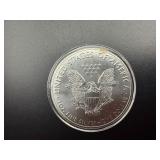 2018 Beautiful Uncirculated 1 Oz. Silver American Eagle