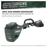 $222 Masterforce  80-Volt Brushless Cordless 16" String Trimmer - Attachment Capable