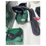 $449 Masterforce  20" 80-Volt Brushless Cordless Chainsaw
