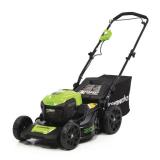$349 Greenworks  20" 40-Volt Cordless Brushless Push Lawn Mower